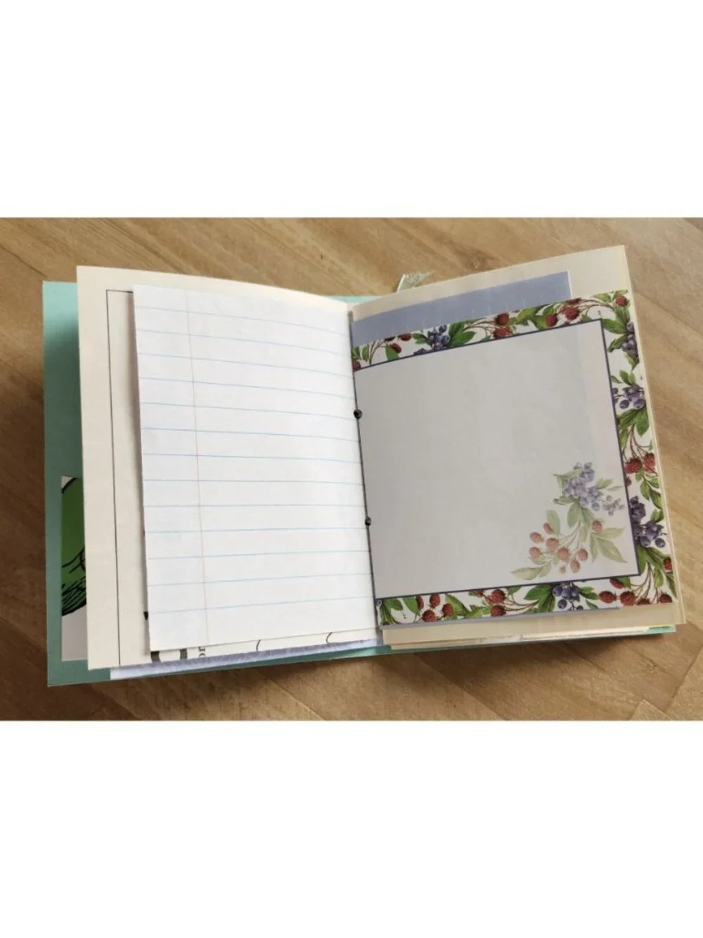 Happy Thoughts Junk Journal Handmade 60 pages